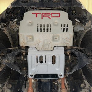 Toyota 4Runner Skid Plate - Rival 4x4 - Aluminum TRD Connection - `10-`24
